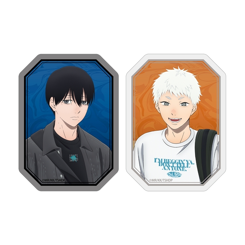 TVアニメ「光が死んだ夏」 描き下ろし 私服ver. ダイカットステッカー2枚セット - 公式商品画像 | AniSmile