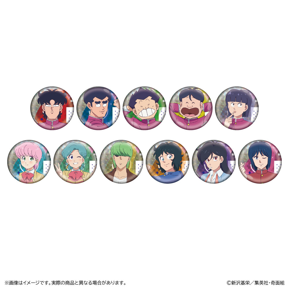 ハイスクール!奇面組 トレーディングホログラム缶バッジ - 公式商品画像 | AniSmile
