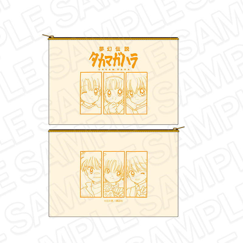 夢幻伝説タカマガハラ キャンバスフラットポーチ - 公式商品画像 | AniSmile