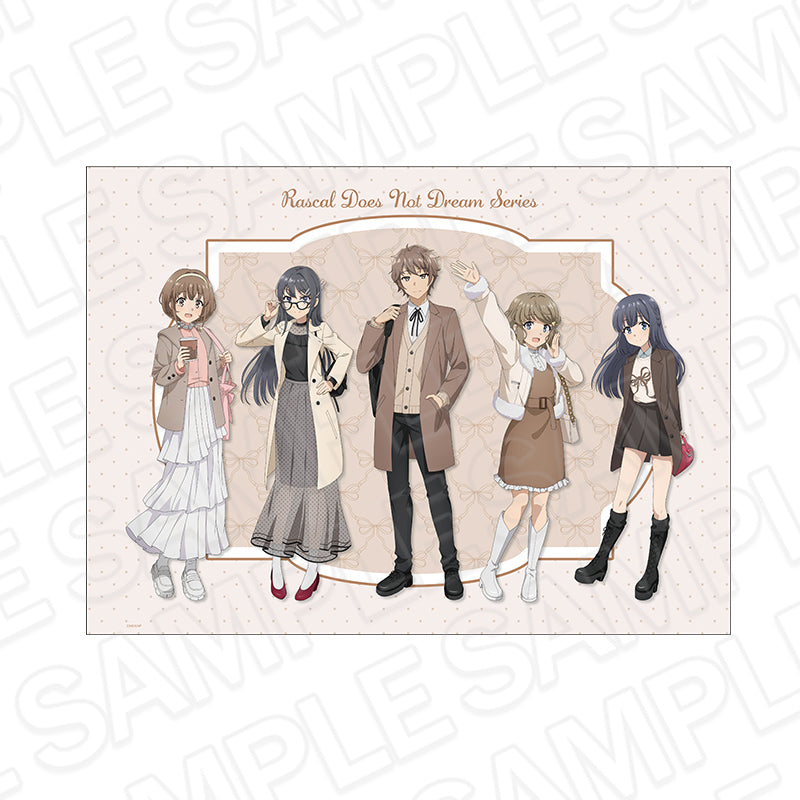 青春ブタ野郎シリーズ F4キャンバスアート Holiday ver. - AniSmile