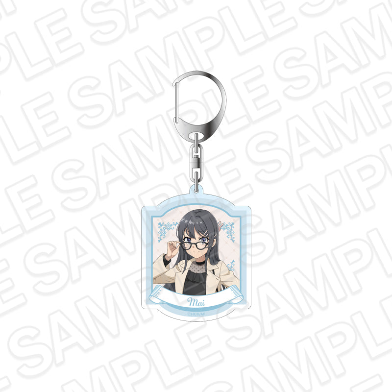 青春ブタ野郎シリーズ アクリルキーホルダー 桜島麻衣 Holiday ver. - 公式商品画像 | AniSmile