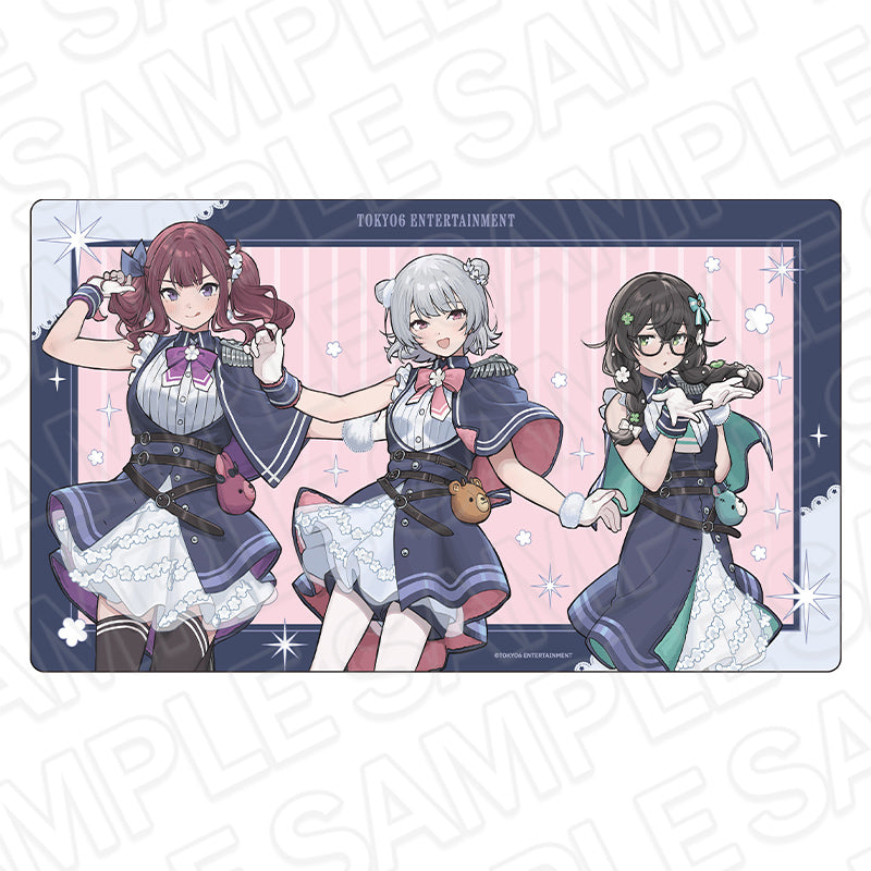 TOKYO6キャラクターズ ラバーデスクマット SynthesizerV 2.0 ver. - official product image | AniSmile
