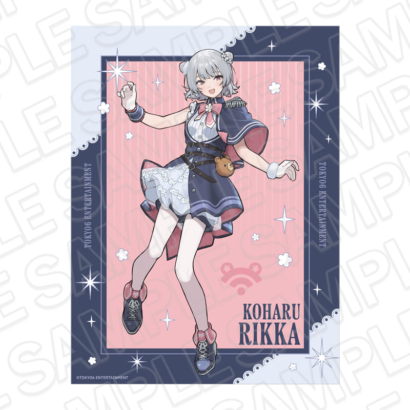 TOKYO6キャラクターズ キャンバスプレート 小春六花 SynthesizerV 2.0 ver. - 官方商品图片 | AniSmile