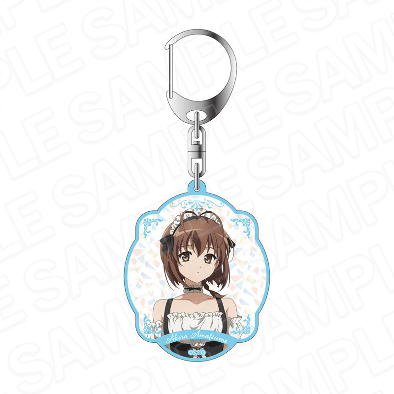 ヨスガノソラ ホログラムアクリルキーホルダー 天女目 瑛 たくし上げメイド ver. - 公式商品画像 | AniSmile