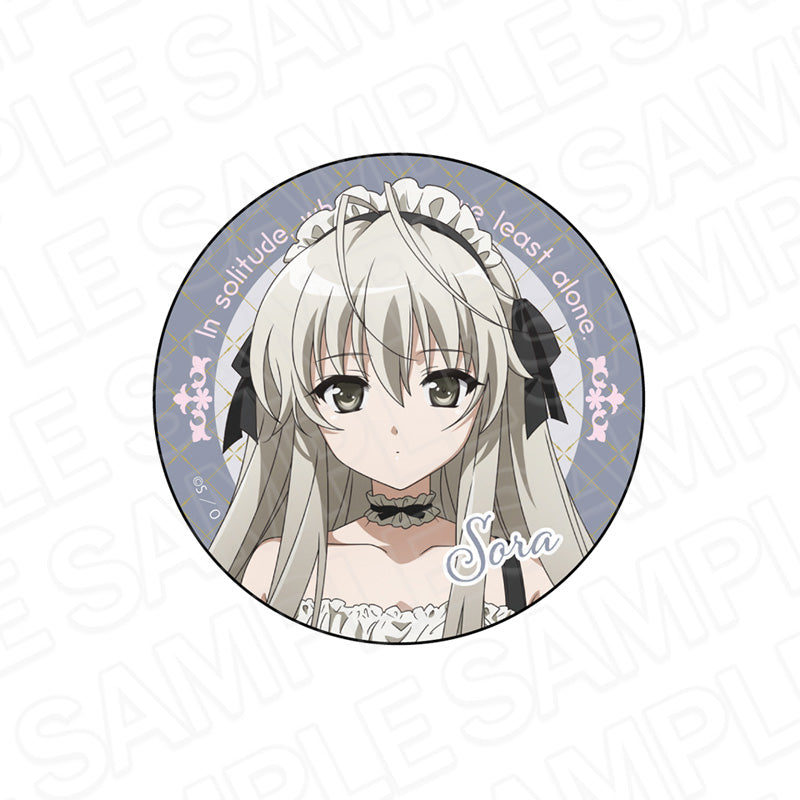 ヨスガノソラ カンバッジ 春日野 穹 たくし上げメイド ver. - official product image | AniSmile