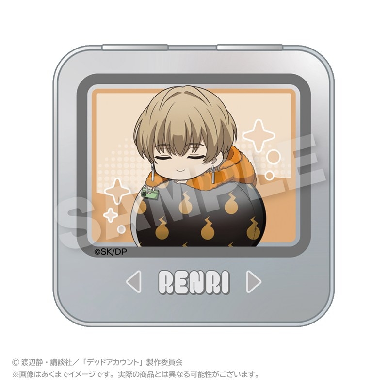 デッドアカウント ふわみん缶ケース 羽住 蓮理 - 公式商品画像 | AniSmile