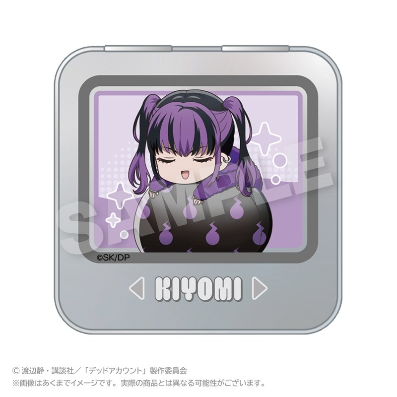 デッドアカウント ふわみん缶ケース 漆栖川 希詠 - 公式商品画像 | AniSmile