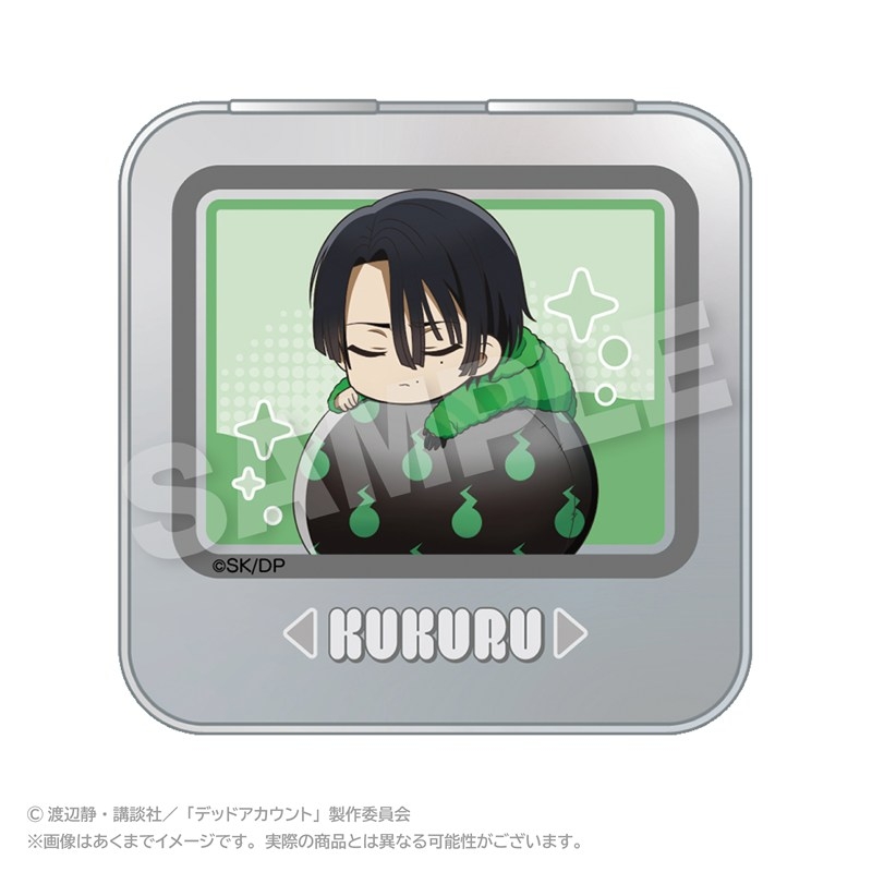 デッドアカウント ふわみん缶ケース 霞流 括 - 公式商品画像 | AniSmile