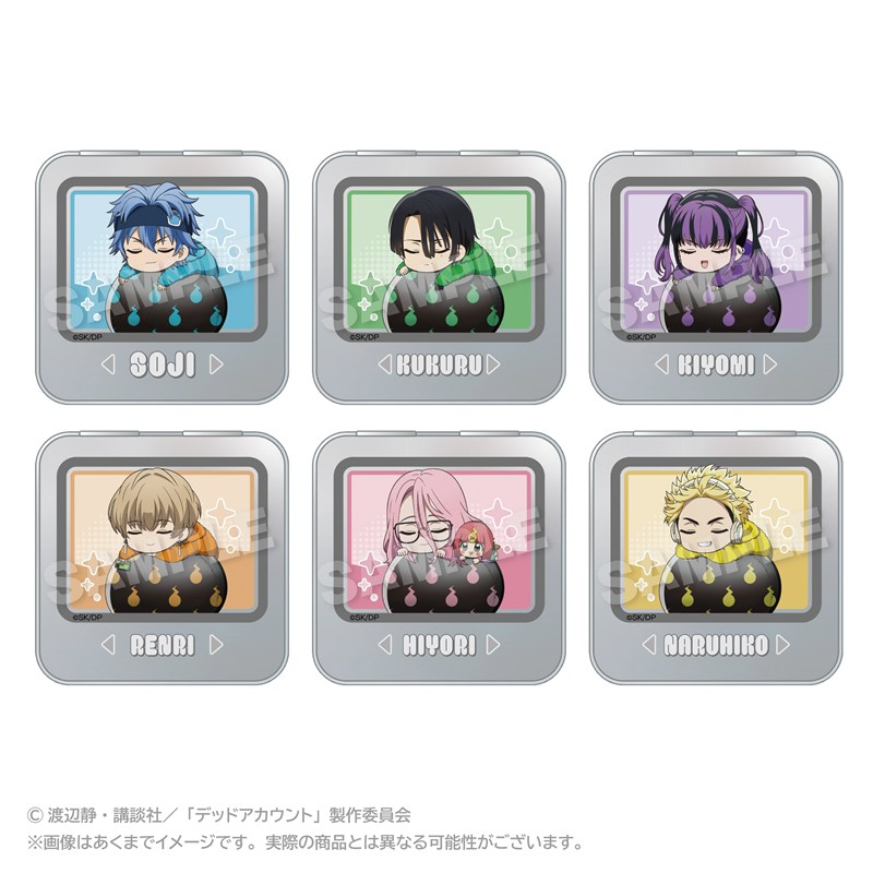 デッドアカウント ふわみん缶ケース 霞流 括 画像 2 | AniSmile