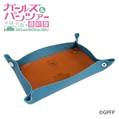 「ガールズ&パンツァー 最終章」レザートレイ 継続高校 - 公式商品画像 | AniSmile