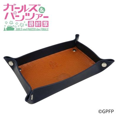 「ガールズ&パンツァー 最終章」レザートレイ 大洗女子学園 - 公式商品画像 | AniSmile
