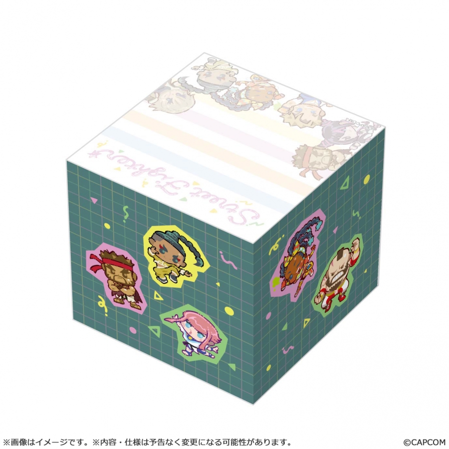 ストリートファイター6 ブロックメモ デフォルメスタイル 画像 2 | AniSmile