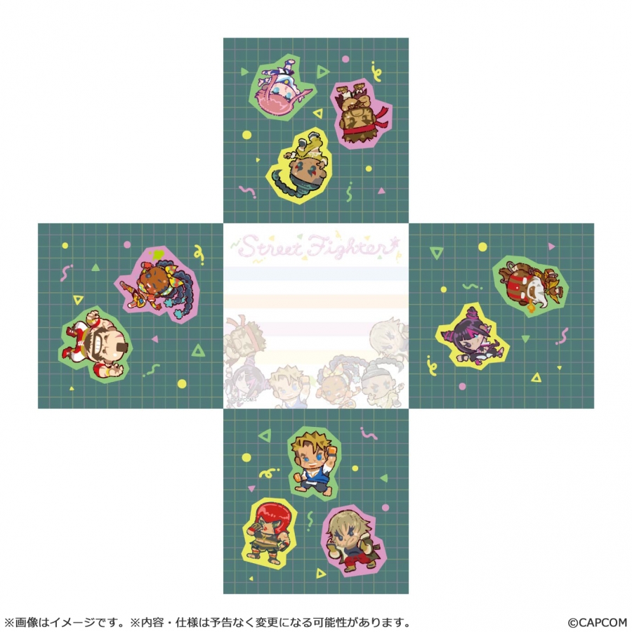 ストリートファイター6 ブロックメモ デフォルメスタイル 画像 3 | AniSmile