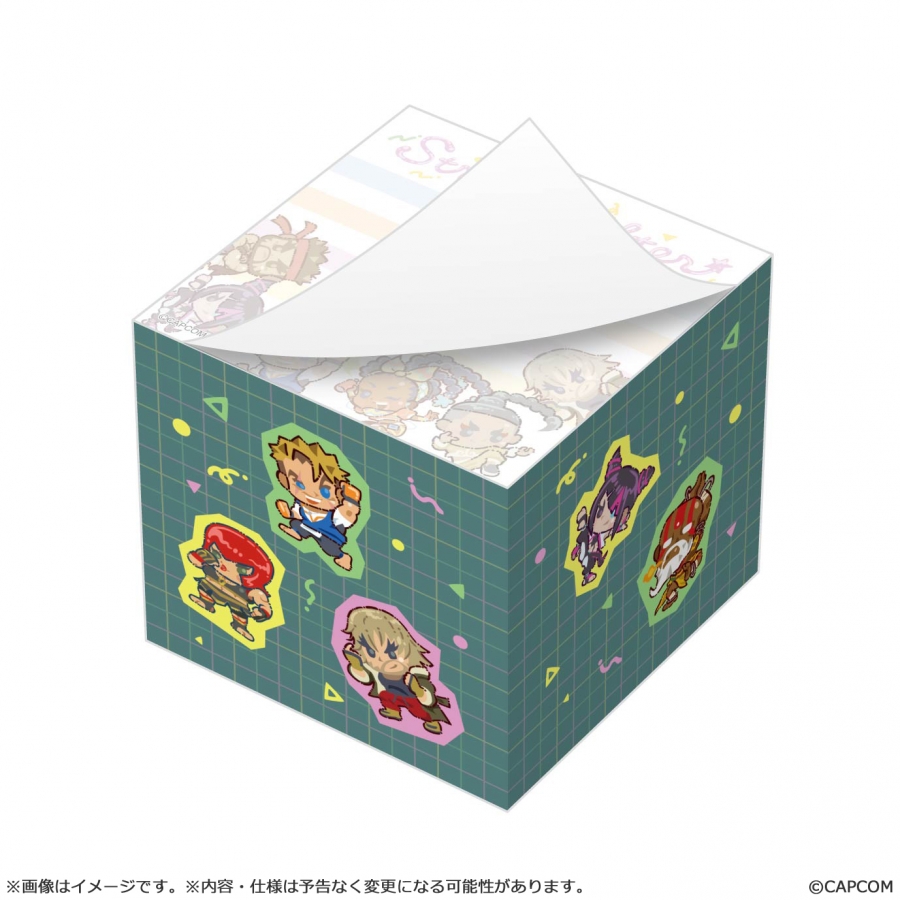 ストリートファイター6 ブロックメモ デフォルメスタイル 画像 4 | AniSmile
