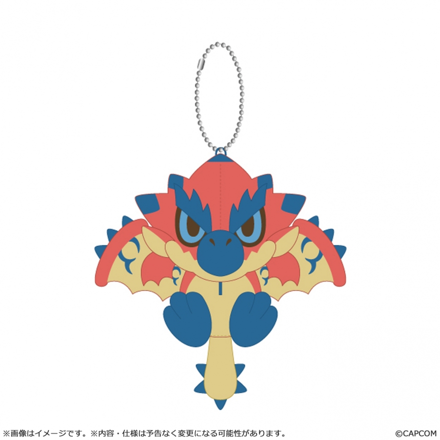 モンスターハンター モンでふぉ マスコットキーホルダー リオレウス - 公式商品画像 | AniSmile