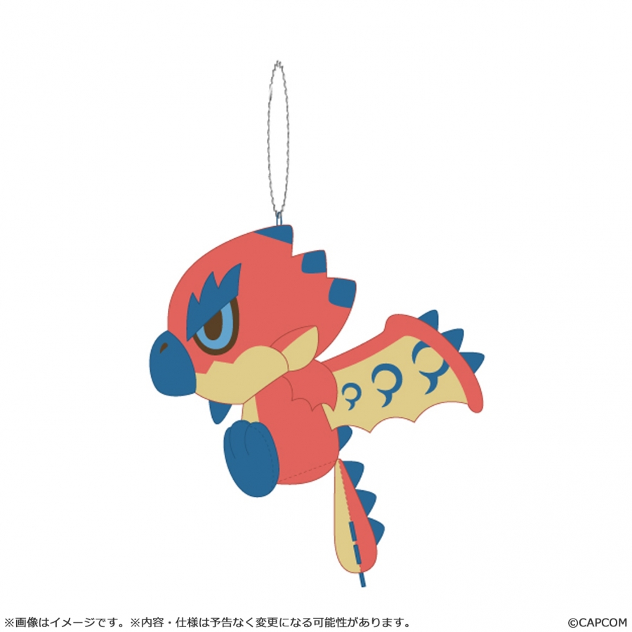 モンスターハンター モンでふぉ マスコットキーホルダー リオレウス 画像 2 | AniSmile