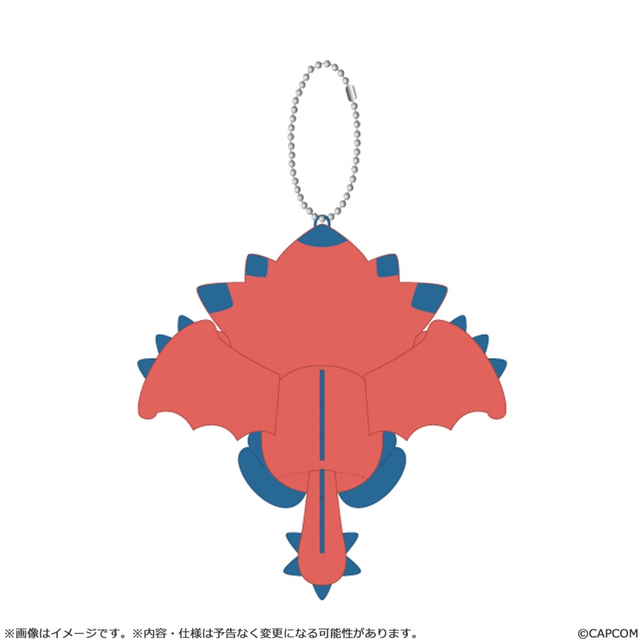 モンスターハンター モンでふぉ マスコットキーホルダー リオレウス 画像 3 | AniSmile