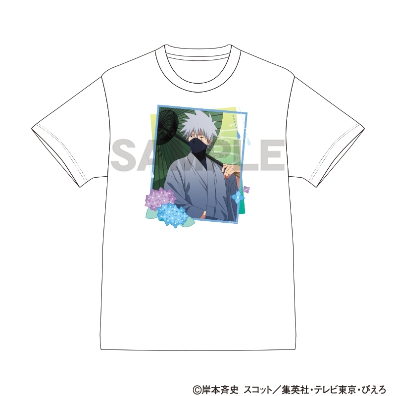 NARUTO-ナルト- 疾風伝 Tシャツ はたけカカシ 五月雨 - 公式商品画像 | AniSmile