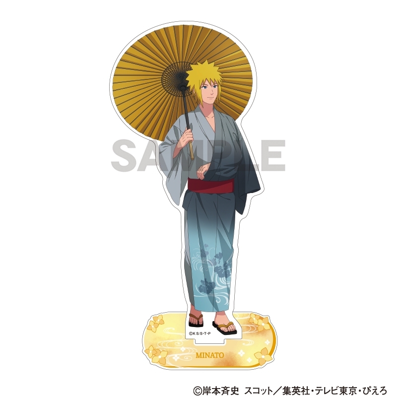 NARUTO-ナルト- 疾風伝 アクリルスタンド 波風ミナト 五月雨 - 公式商品画像 | AniSmile