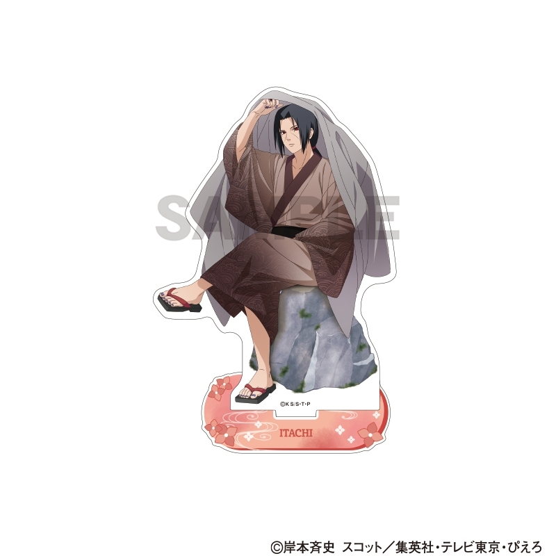 NARUTO-ナルト- 疾風伝 アクリルスタンド うちはイタチ 五月雨 - 公式商品画像 | AniSmile