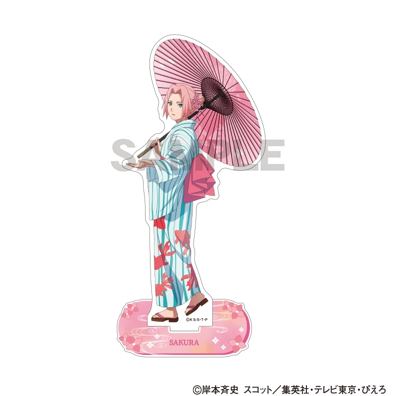 NARUTO-ナルト- 疾風伝 アクリルスタンド 春野サクラ 五月雨 - 公式商品画像 | AniSmile