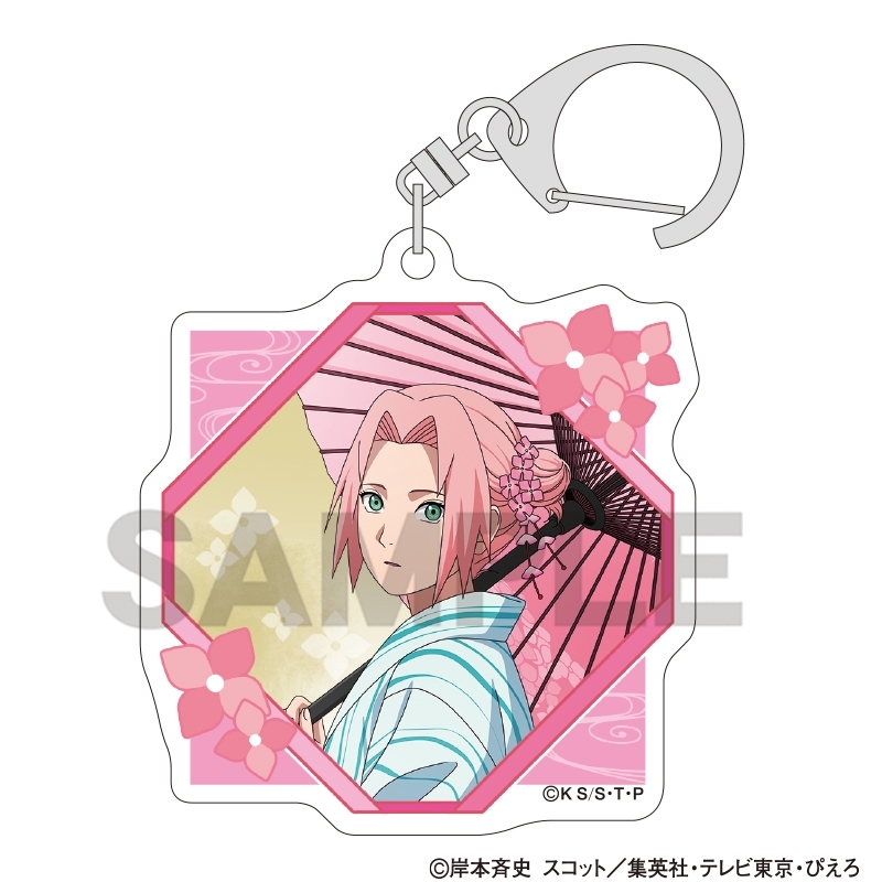 NARUTO-ナルト- 疾風伝 トレーディングアクリルキーホルダー 五月雨 画像 4 | AniSmile
