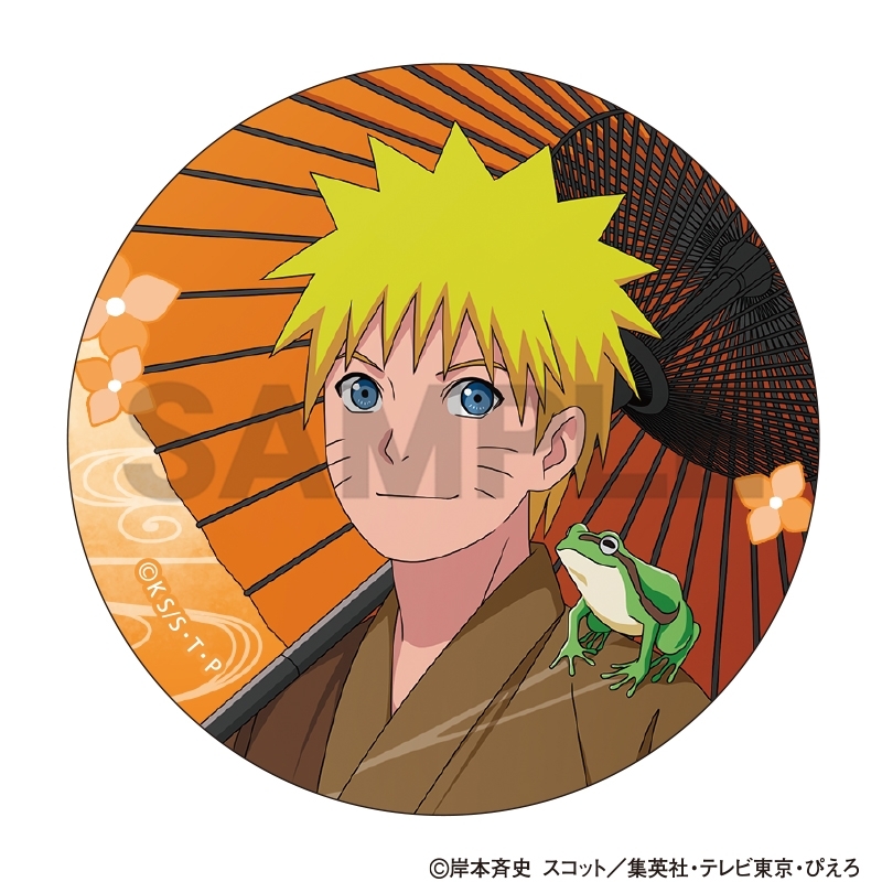 NARUTO-ナルト- 疾風伝 トレーディング缶バッジ 五月雨 画像 2 | AniSmile