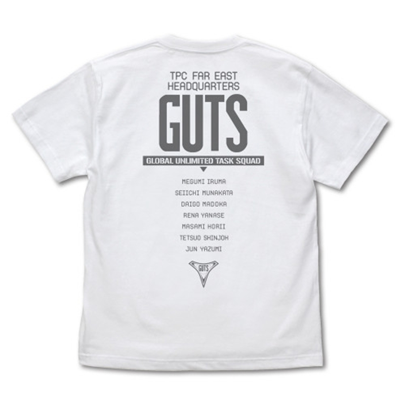 ウルトラマンティガ GUTSロゴ Tシャツ/WHITE-L 画像 3 | AniSmile