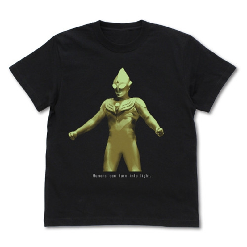 ウルトラマンティガ グリッターティガ 蓄光Tシャツ/BLACK-S - 公式商品画像 | AniSmile