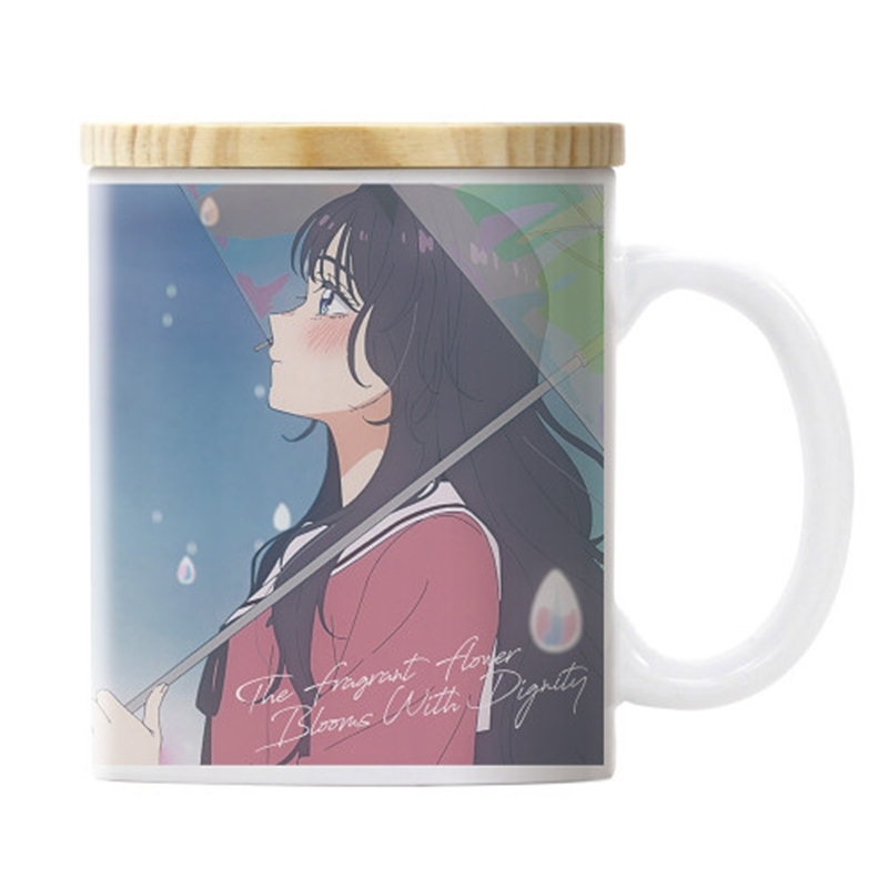 TVアニメ「薫る花は凛と咲く」 和栗薫子 フタ付きフルカラーマグカップ 画像 2 | AniSmile