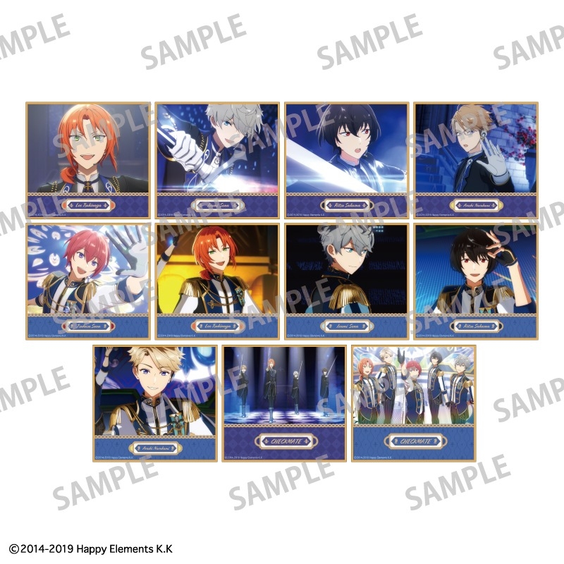 あんさんぶるスターズ!! あんスタ!!TDミニ色紙/チェックメイト - 公式商品画像 | AniSmile