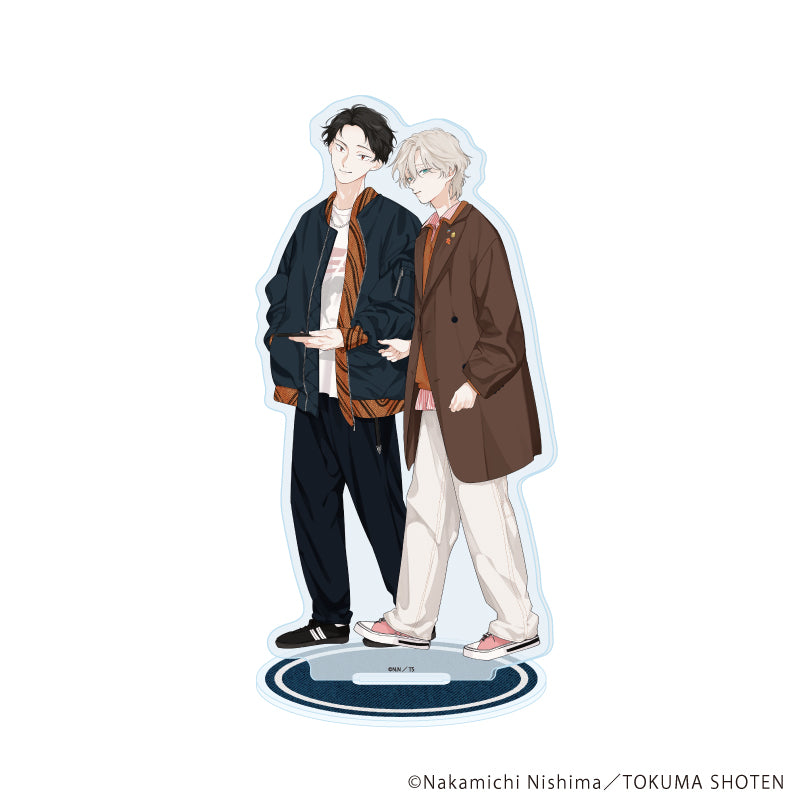 アクリルスタンド「夢の終わりで待ち合わせ」01/鷹山旭人&真雁朔(描き下ろしイラスト) - 公式商品画像 | AniSmile