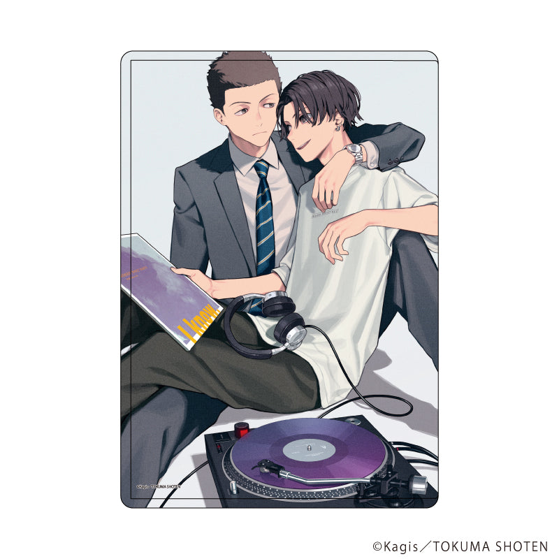 キャラクリアケース「スロウモーニング」01/川上 夏生&高山 壱成(公式イラスト) - 公式商品画像 | AniSmile