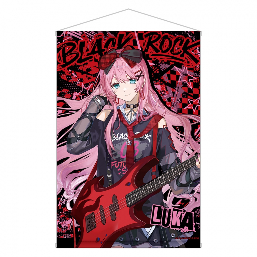 初音ミク B2タペストリー バンドver. 巡音ルカ - 公式商品画像 | AniSmile