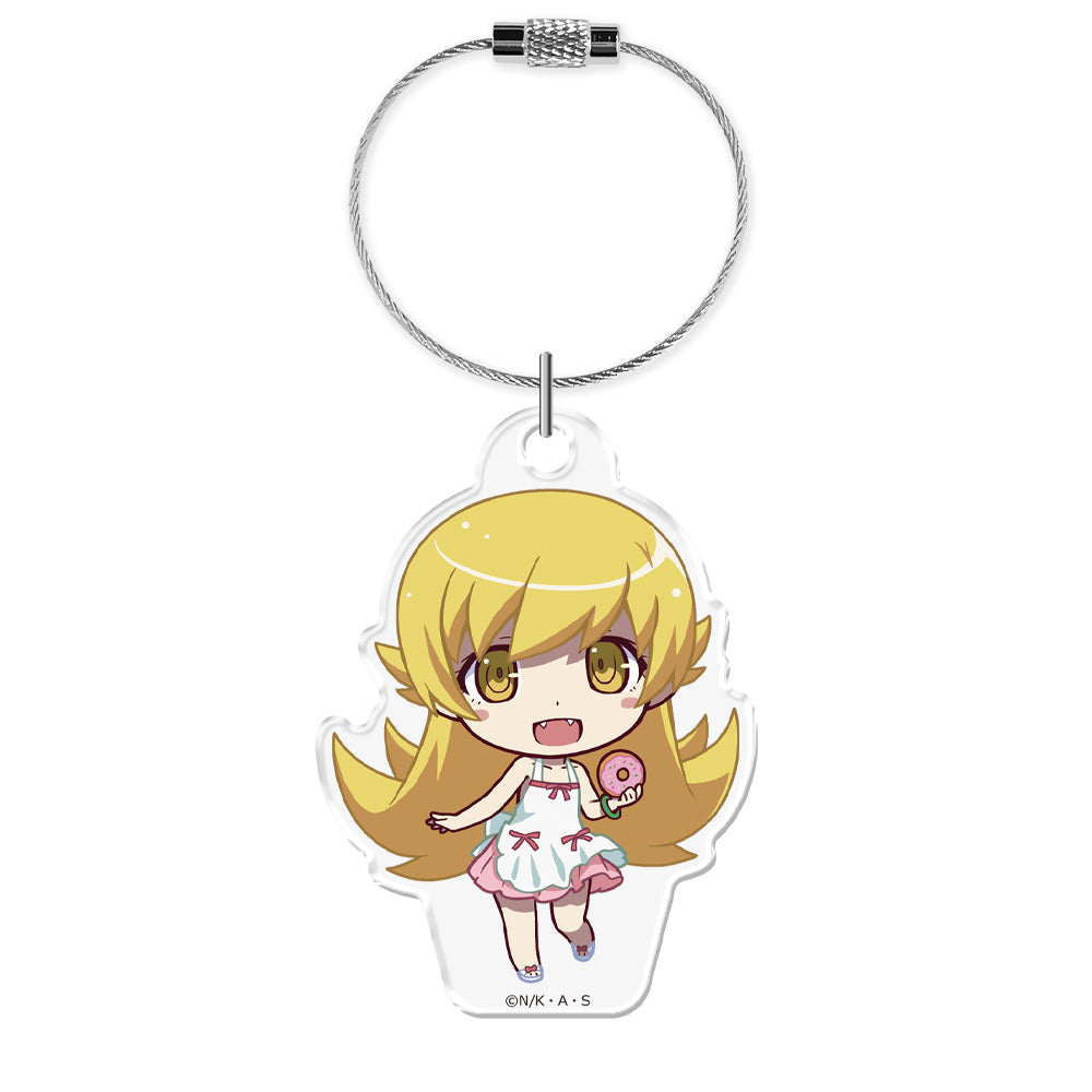 <物語>シリーズ アクリルキーリング 忍野忍 - 公式商品画像 | AniSmile