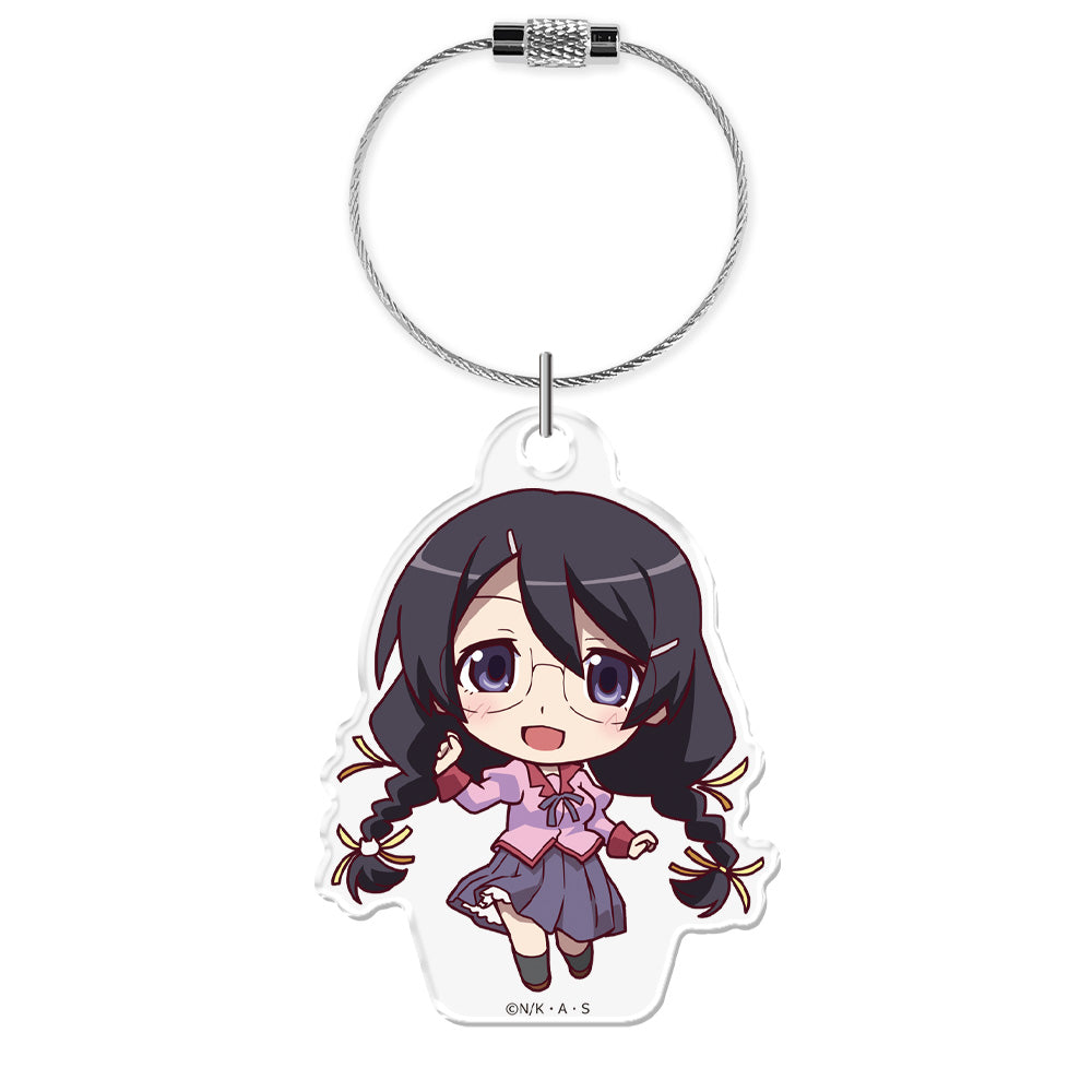 <物語>シリーズ アクリルキーリング 羽川翼 - 公式商品画像 | AniSmile