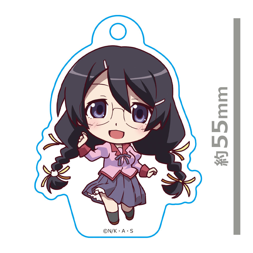 <物語>シリーズ アクリルキーリング 羽川翼 画像 2 | AniSmile