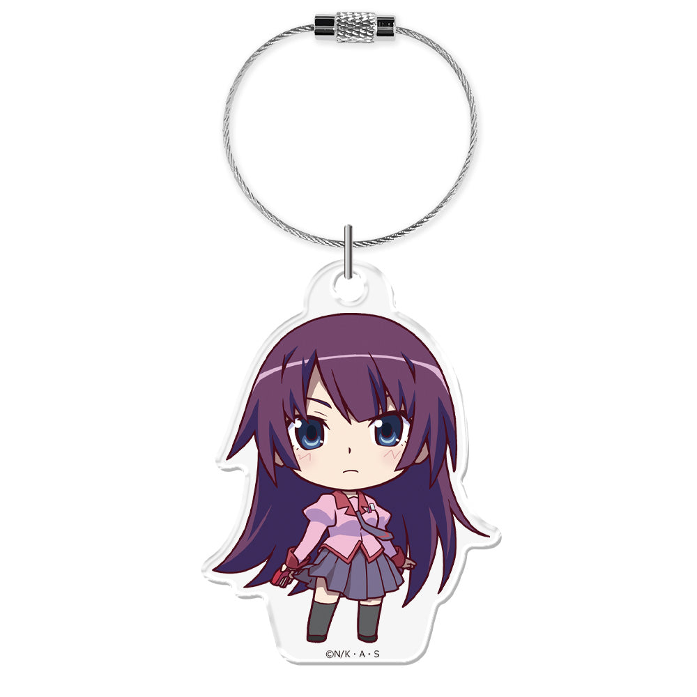 <物語>シリーズ アクリルキーリング 戦場ヶ原ひたぎ - 公式商品画像 | AniSmile