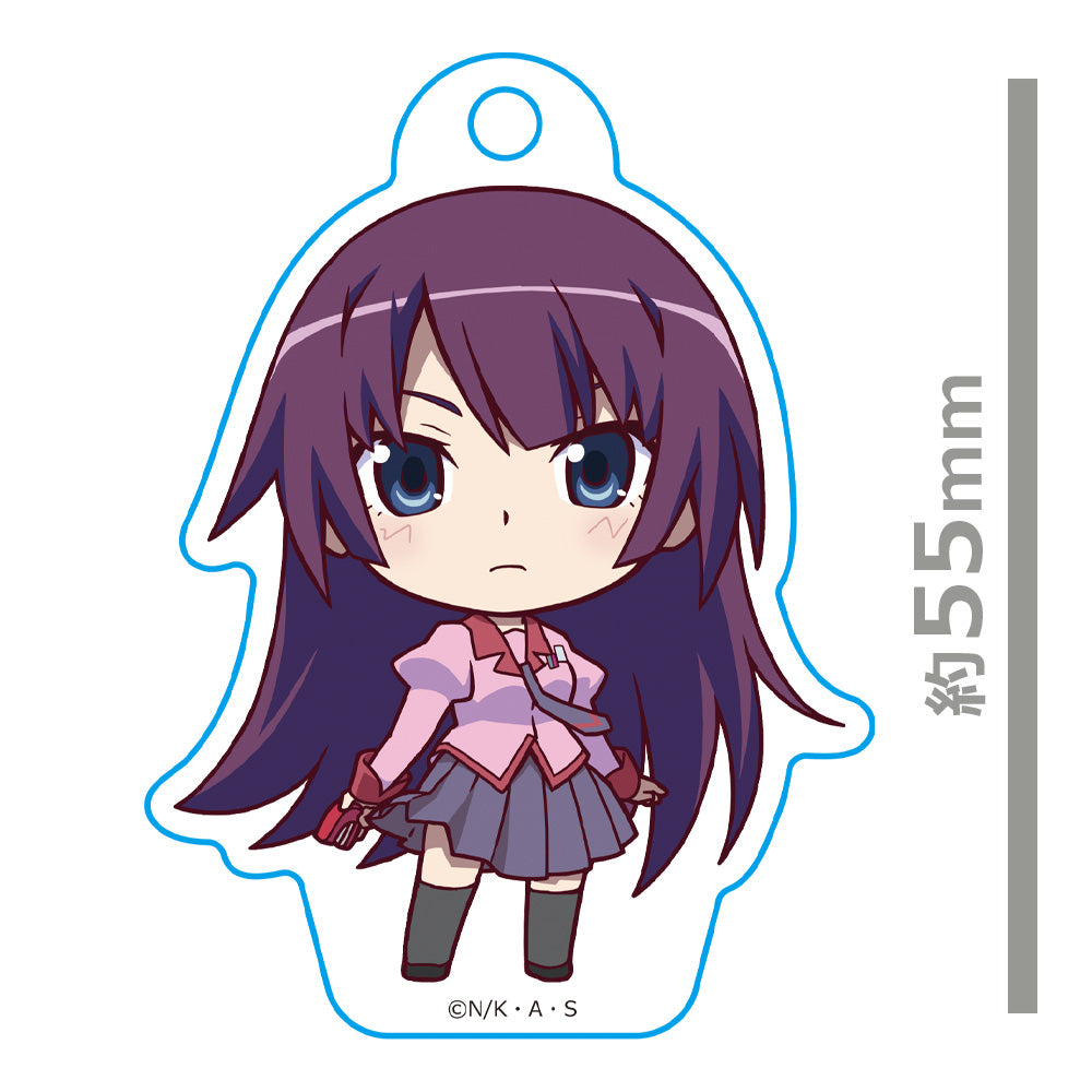 <物語>シリーズ アクリルキーリング 戦場ヶ原ひたぎ 画像 2 | AniSmile