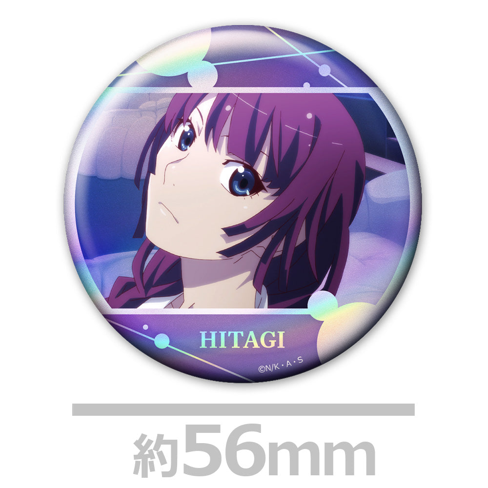 <物語>シリーズ ホログラム缶バッジ2個セット 戦場ヶ原ひたぎ 画像 2 | AniSmile