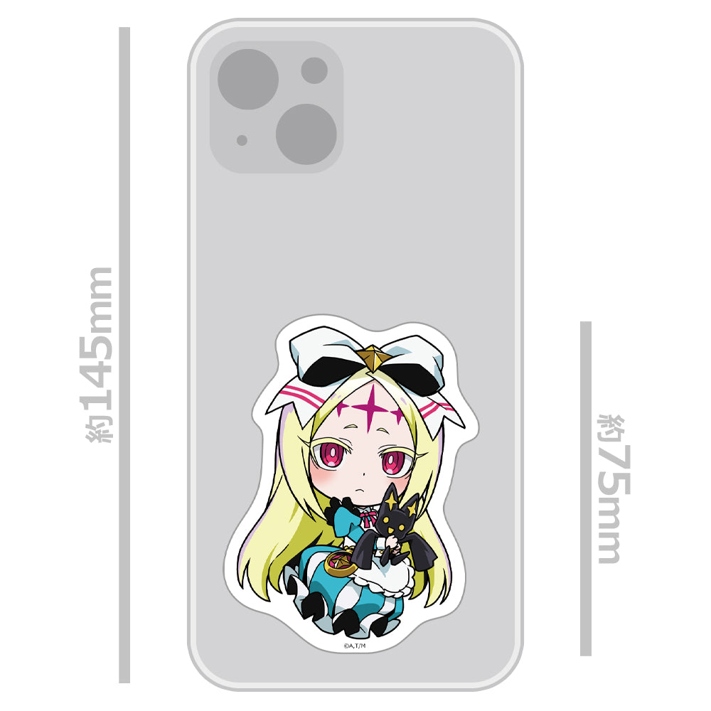 魔法少女にあこがれて ダイカットステッカー ネロアリス デフォルメver. 画像 3 | AniSmile