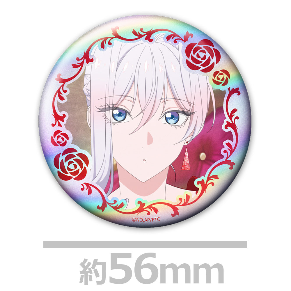 最後にひとつだけお願いしてもよろしいでしょうか ホログラム缶バッジ2個セット 画像 2 | AniSmile