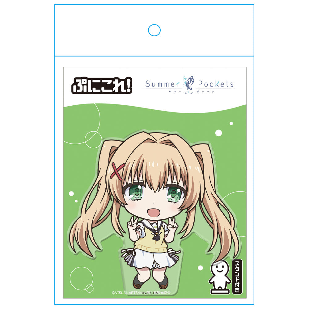 Summer Pockets ぷにこれ!アクリルフィギュア(スタンド付) 紬 ヴェンダース 画像 4 | AniSmile