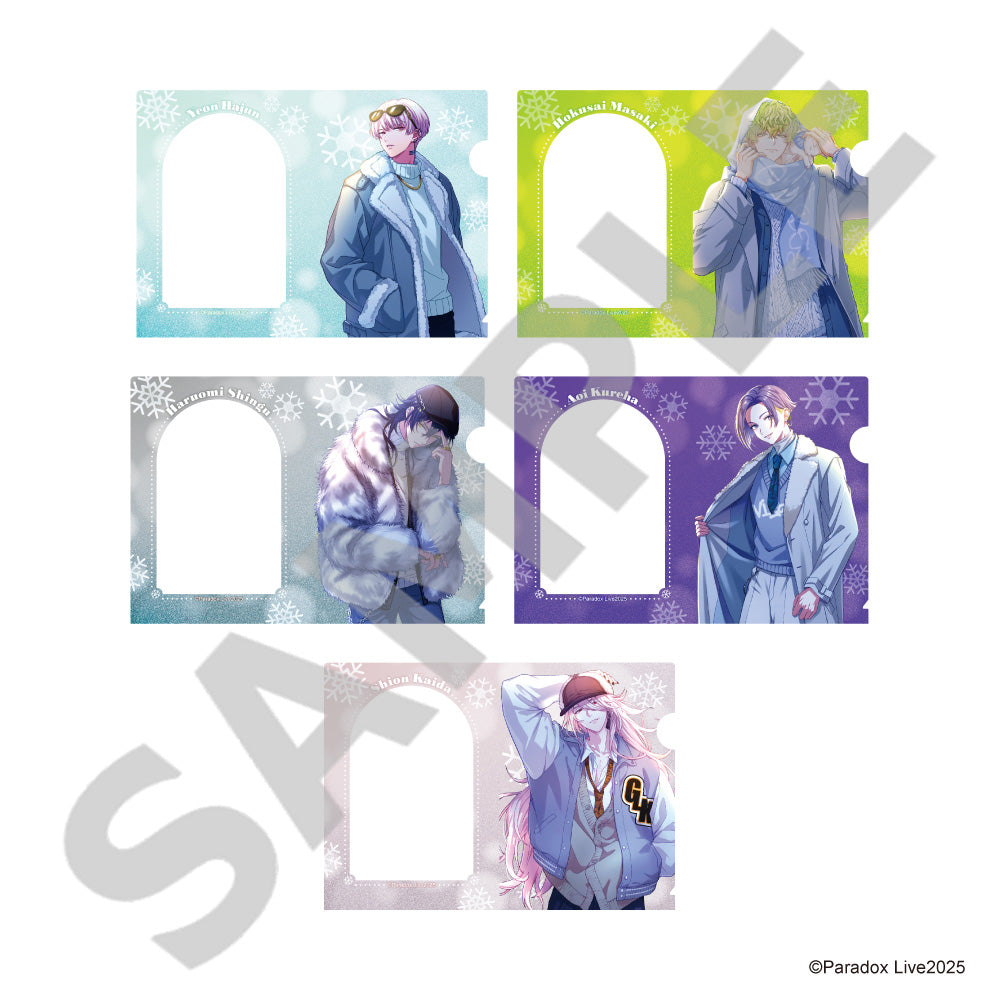 ParadoxLive×emocafe カードクリアファイルセット - 公式商品画像 | AniSmile