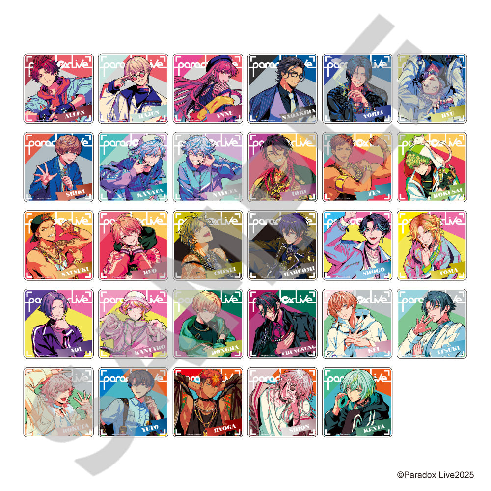 ParadoxLive×emocafe トレーディングアクリルコースター - 公式商品画像 | AniSmile