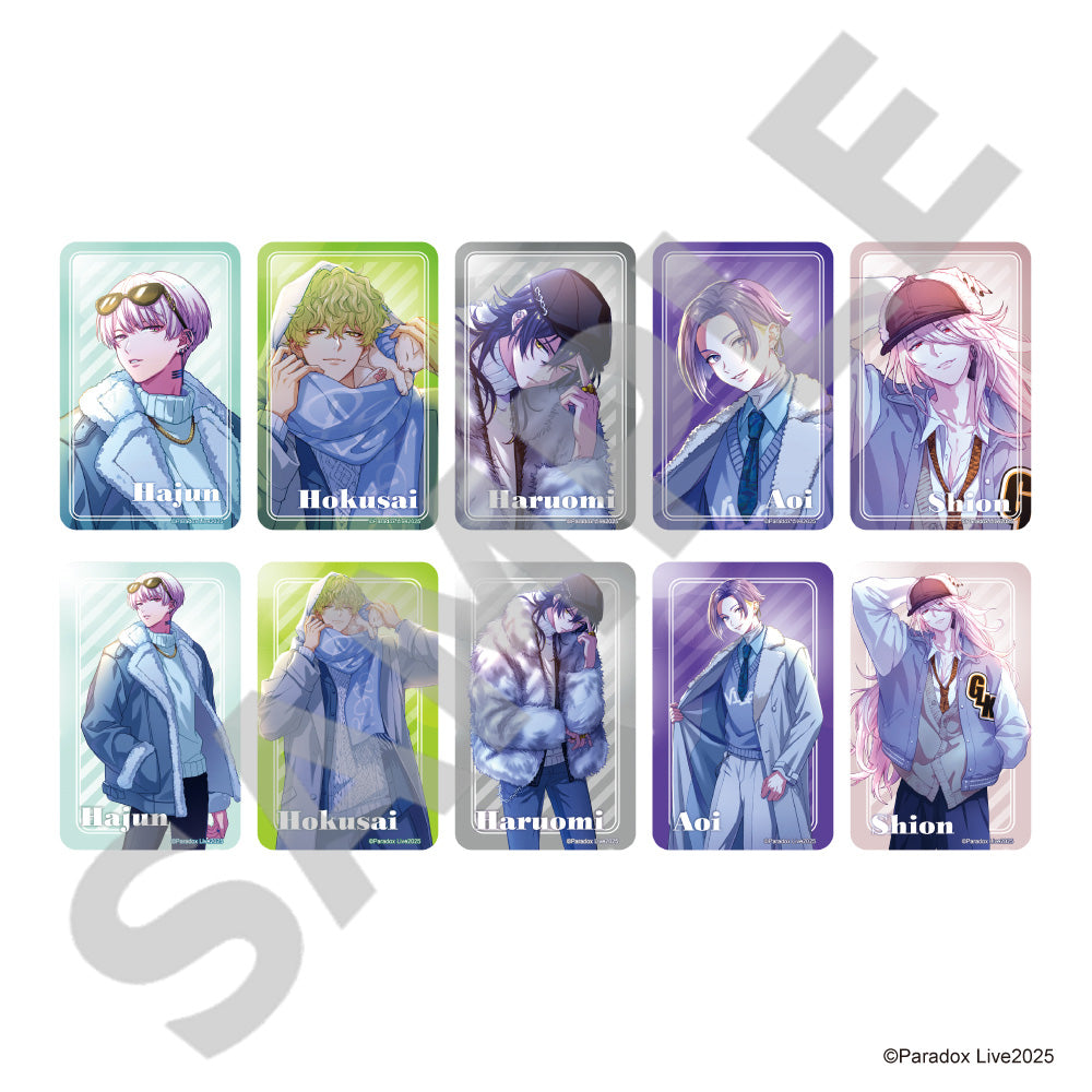 ParadoxLive×emocafe トレーディングホログラムクリアシート(2枚入り) - 公式商品画像 | AniSmile