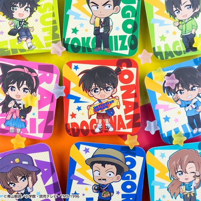キャラ 名探偵コナン ロックフェス!スクエアコースターガム 画像 3 | AniSmile
