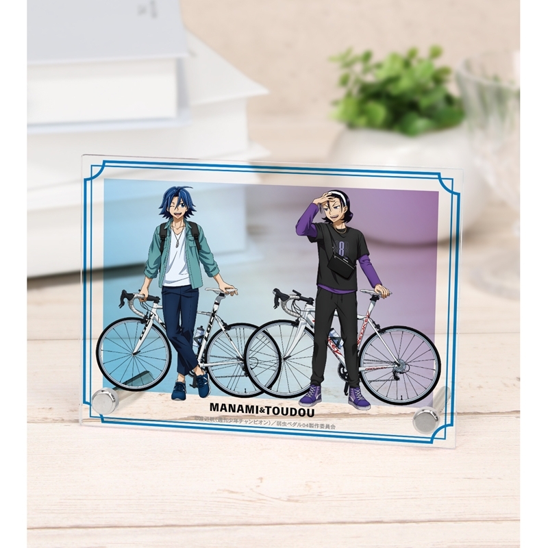 弱虫ペダル GLORY LINE 描き下ろし 真波 山岳&東堂 尽八 アウトドアver. A6アクリルパネル - 公式商品画像 | AniSmile