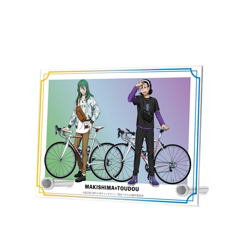 弱虫ペダル GLORY LINE 描き下ろし 巻島 裕介&東堂 尽八 アウトドアver. A6アクリルパネル 画像 3 | AniSmile