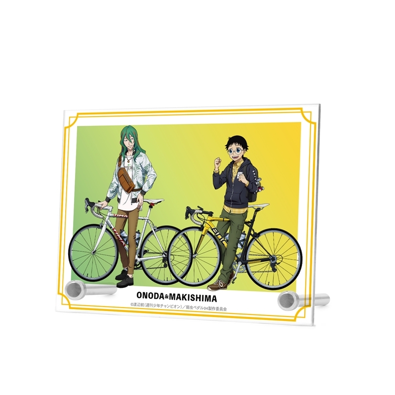 弱虫ペダル GLORY LINE 描き下ろし 小野田 坂道&巻島 裕介 アウトドアver. A6アクリルパネル 画像 3 | AniSmile